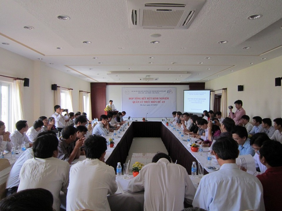 Hoi thao ve QLDA tai Da Lat 2011.jpg